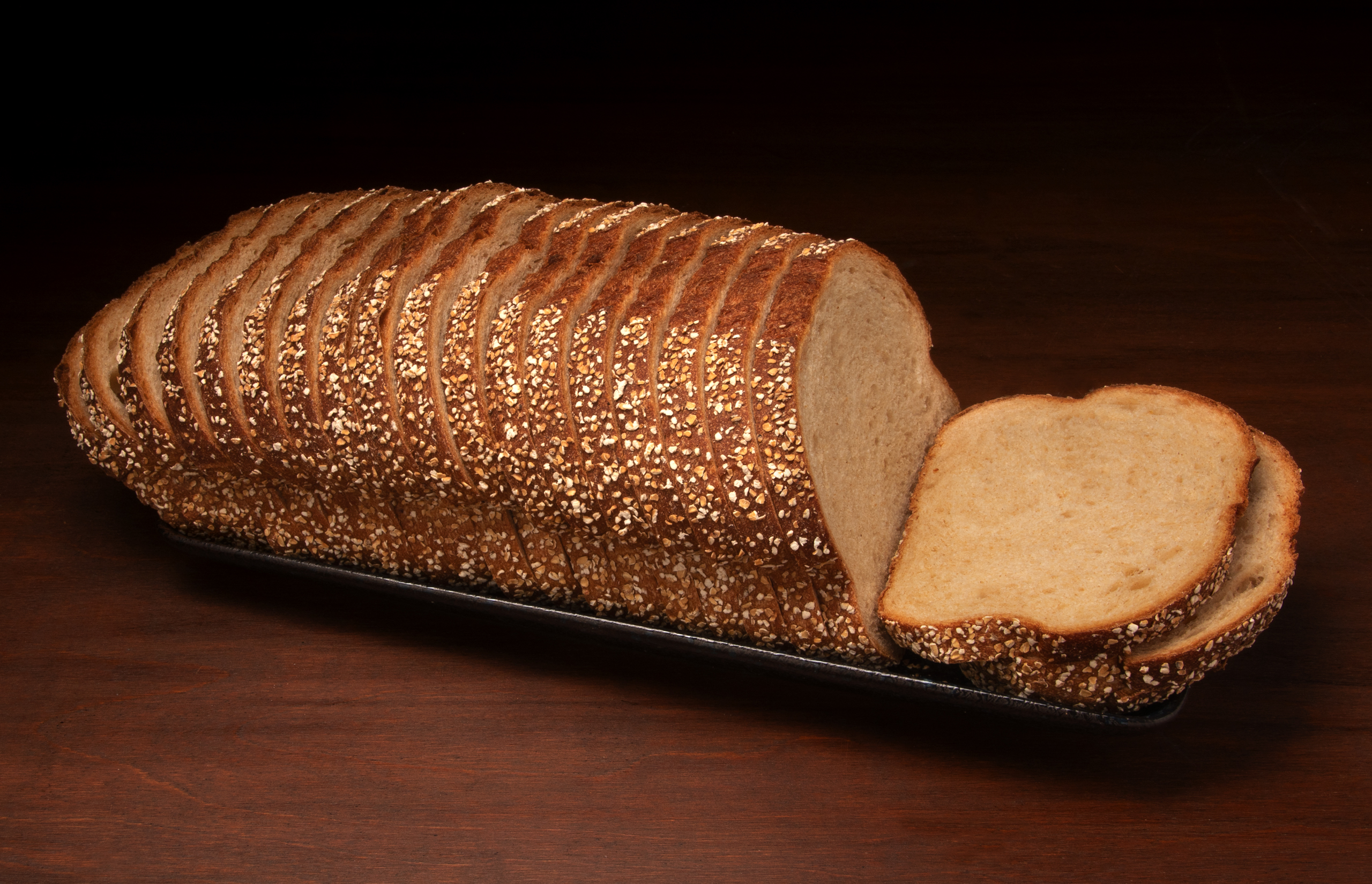 Whole Wheat with Baby Oats 5/8” Sandwich Bread