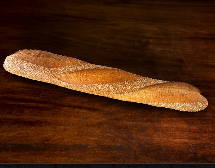 BAGUETTE SEMOLINA SICILIAN WITH SESAME SEEDS-24"