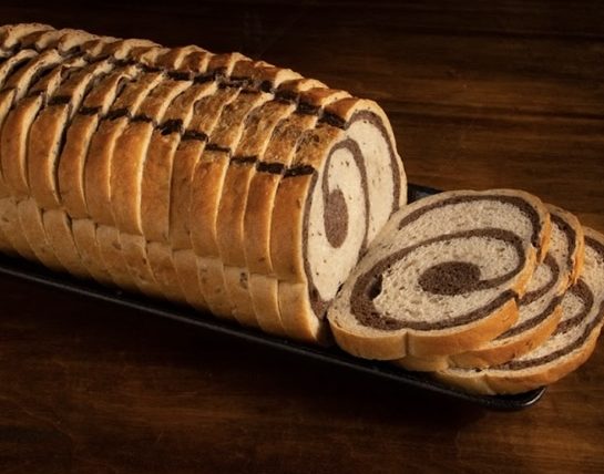 SANDWICH BREAD MARBLED LIGHT RYE 5/8" - 18 SLICES PER LOAF